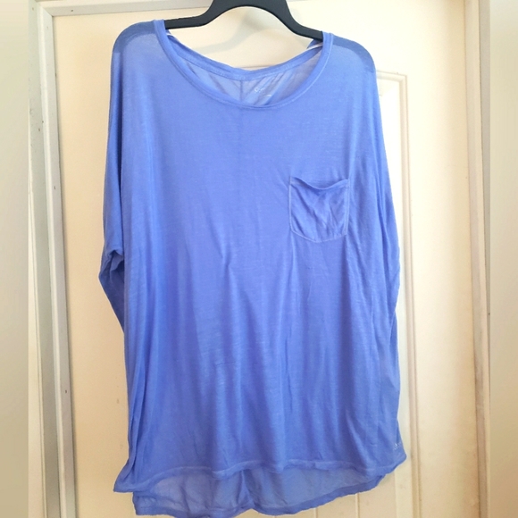 Calvin Klein Performance sheer tunic style oversized top size medium - Picture 1 of 13